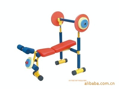 温州凯迪玩具 专业提供儿童健身器材与举重用品